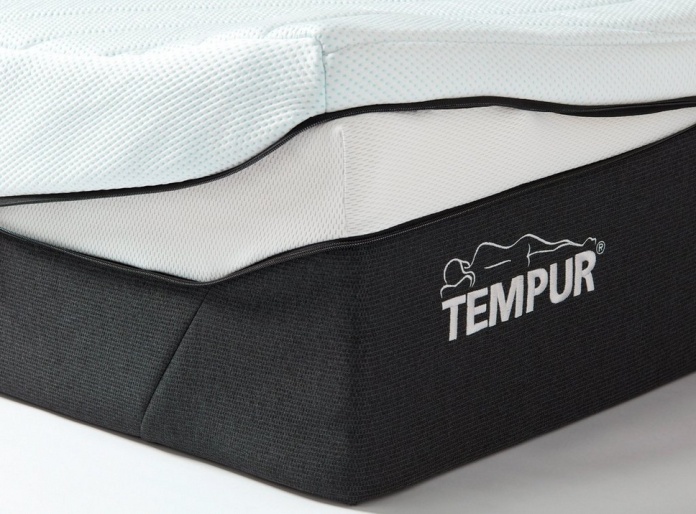 Materac TEMPUR z rozpinanym pokrowcem